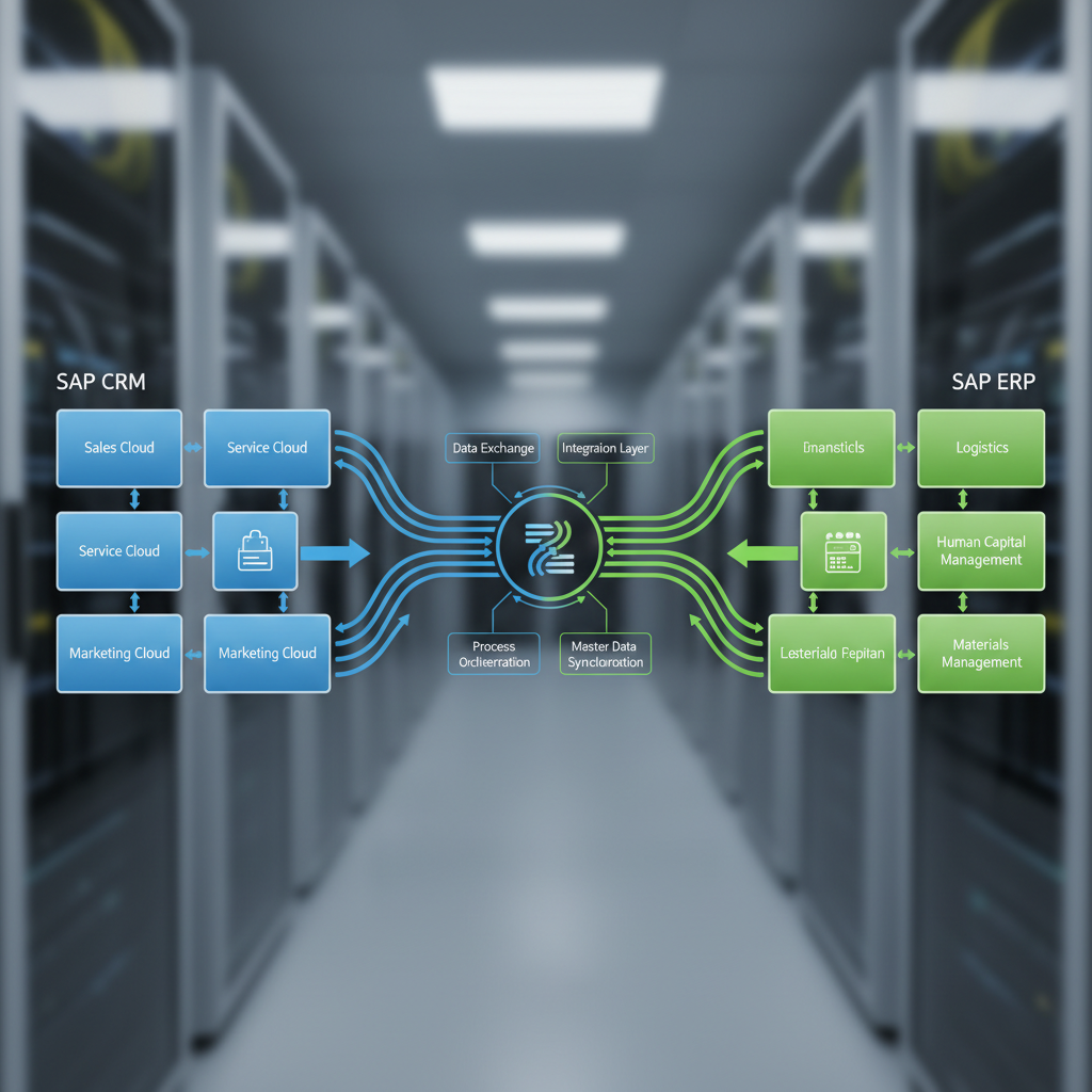 Image pour sap crm erp integration