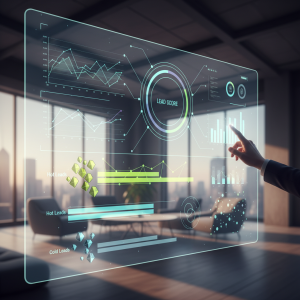 Image pour crm with lead scoring