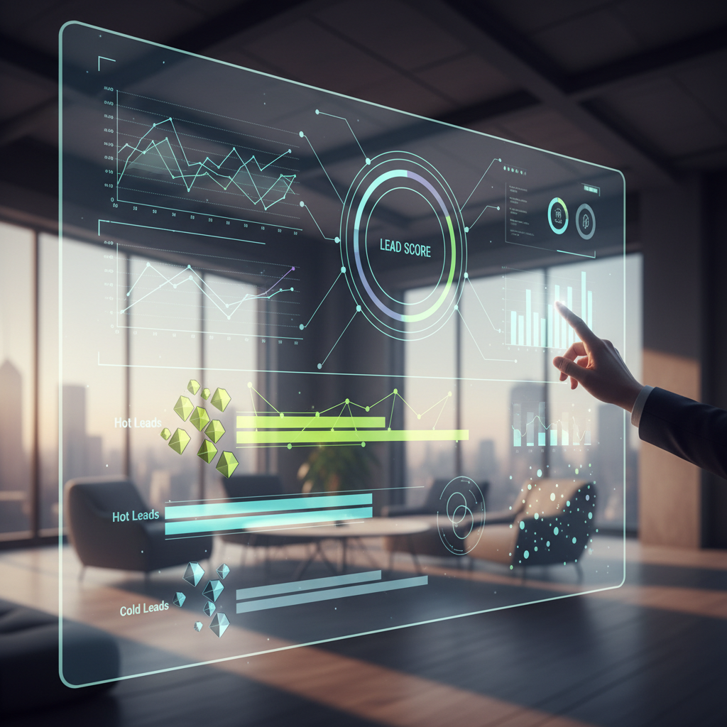 Image pour crm with lead scoring