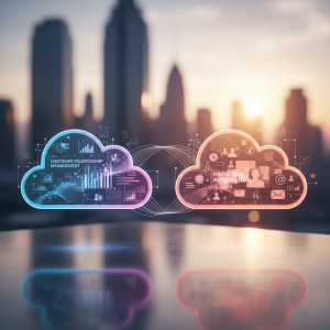 Image pour salesforce crm and marketing cloud