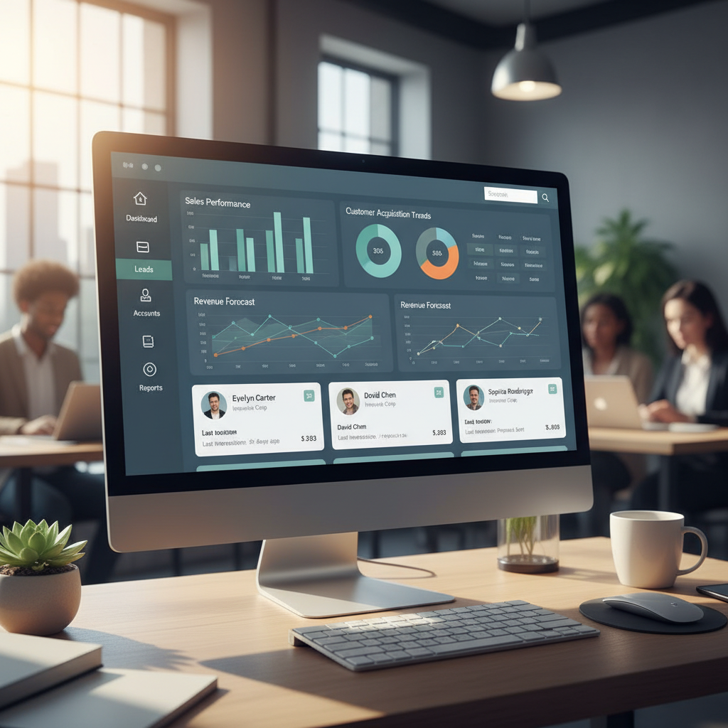 Image pour zoho crm system