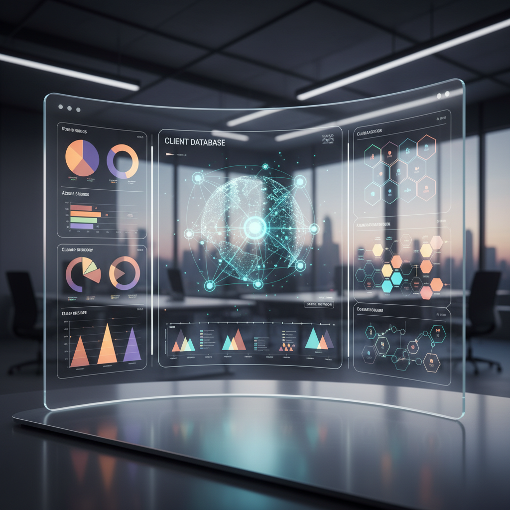 Image pour base de données client crm