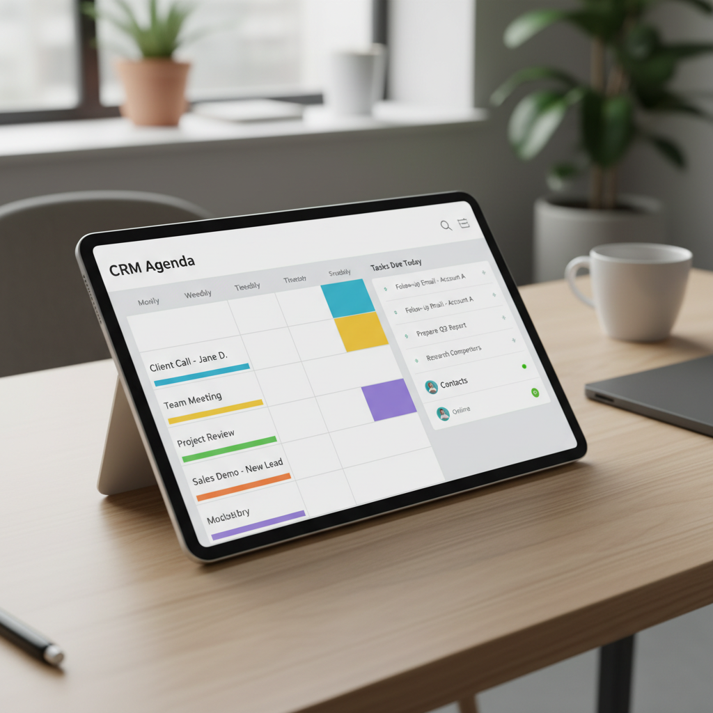 Image pour crm agenda