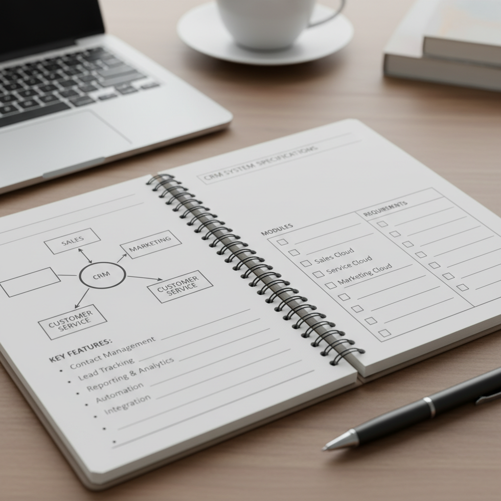 Image pour exemple de cahier des charges crm