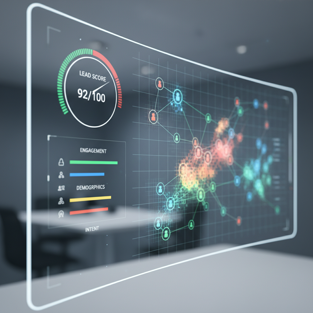 Image pour crm with lead scoring